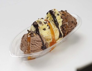 New Zealand Natural Ice Cream Cafe Mindarie Pic 2 - Choc Fudge Brownie Sundae