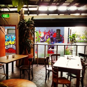 Buzzzbar Cafe Pic 4 - Nice ambiance to chill at Buzzzbars outdoor area