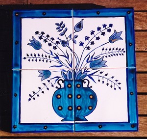 Margan Tile Design Pic 4 - floral art