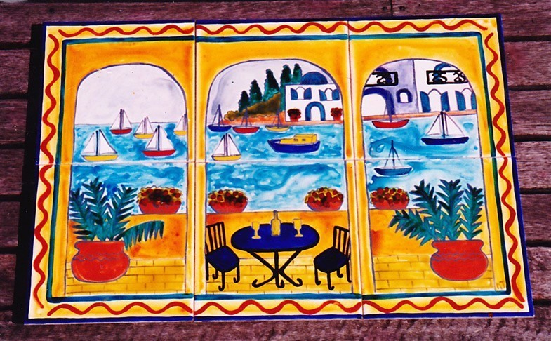 Margan Tile Design Pic 1 - mediterranean scene