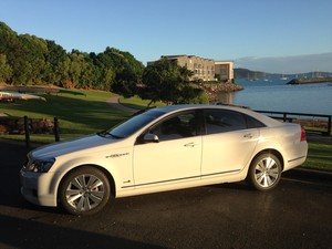 Airlie Limos Pic 2 - Holden Caprice Limousine 4 passengers Proserpine Airport Transfers to Airlie Beach