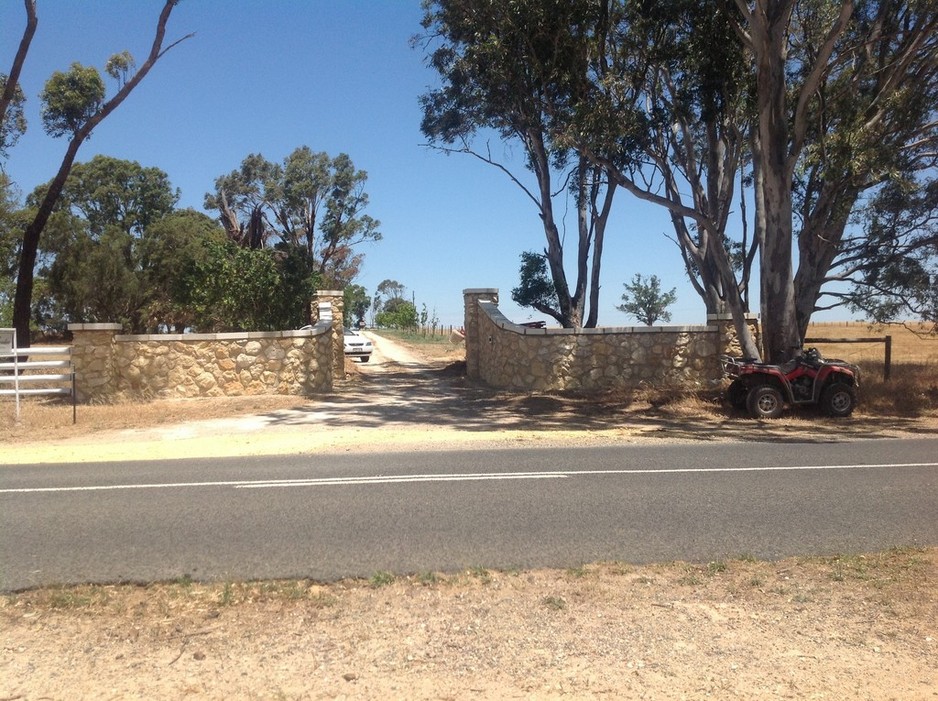 Geoffrey Gherardin Pic 1 - Stone gate ways