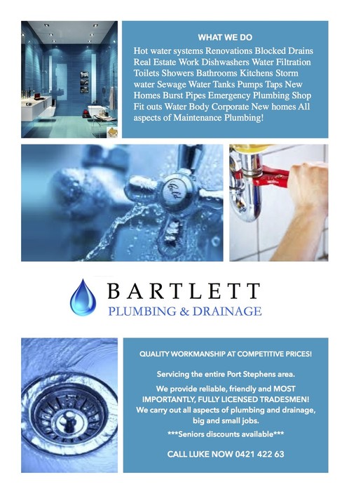 Bartlett Plumbing & Drainage Pic 1