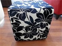 YuppiHip Designs Pic 1 - Floral Contemporary Ottoman