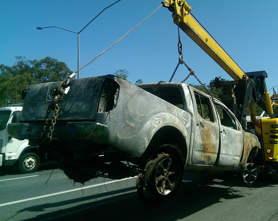 Queensland Towing Service Pty Ltd Pic 1 - Stolen recovered Gateway Motorway Kuraby