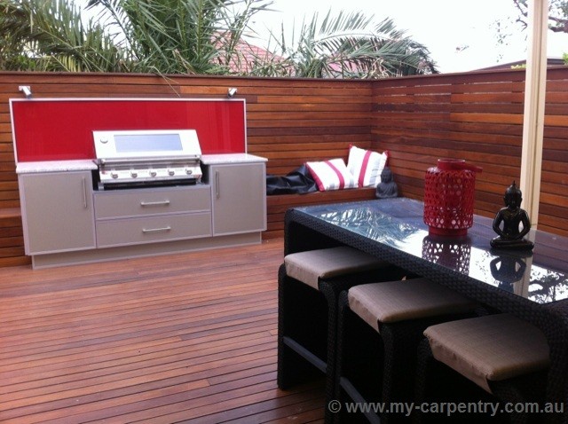 McDonald-Young Carpentry Pic 1 - Outdoor Kitchen by MY Carpentry