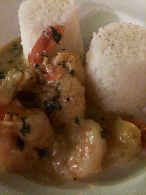 Yellowfin Restaurant Pic 2 - Garlic prawns