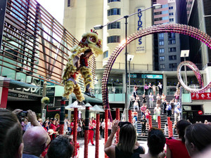 World Square Shopping Centre Pic 4 - Chinese New Year celebrations at World Square