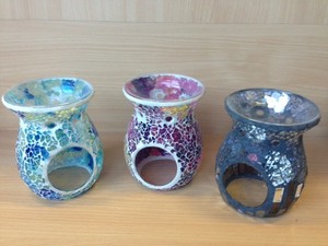 Candles with Things Pic 3 - Mosaic Oil Burners