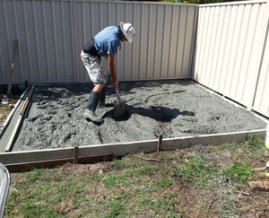 ABAC Concrete Pic 4 - Garden Shed Slabs