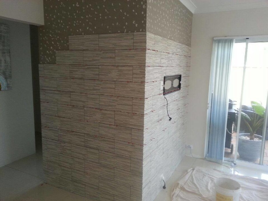 Rob Frost Tiling Pic 1 - Feature wall tile