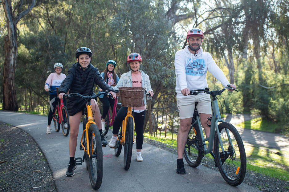 Green Pedal Cycles Pic 1 - Green Pedal Bicycle Hire and Rentals Echuca Moama