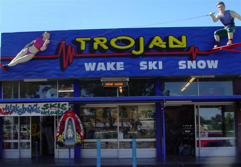 Trojan Wake Ski Snow Pic 1