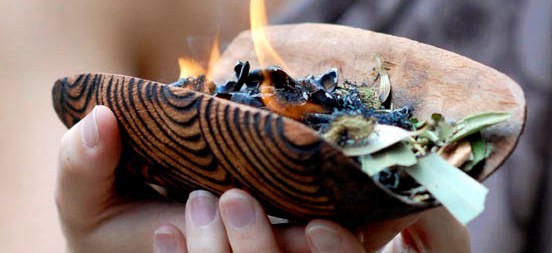 Devotional Bodywork Pic 1 - Coolamon Smoking Ritual