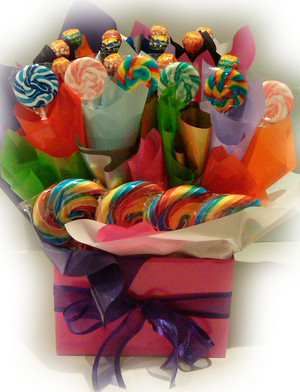 Leprechaun's Treasure Pic 4 - Chuppa Chup and Lollipop Bouquets