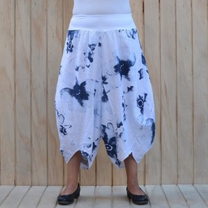 Plus Size Linen Pic 5 - Linen Tulip Pants