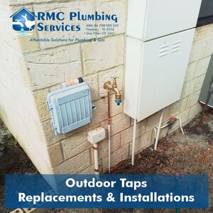 RMC Plumbing Services Pic 5 - Outdoor garden taps Replace existing tap Move tap to another location Install a new tap in another location