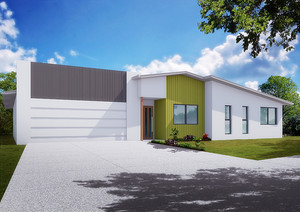 3D House Pic 2 - A great visualisation of a new home construction in Landsborough