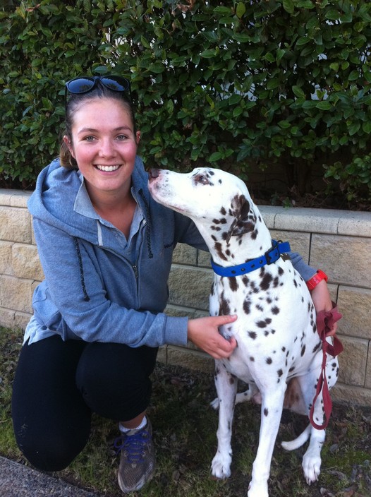 Happy Pooch Dog Walking Pic 1 - Georgia and Dotty enjoying their walk together