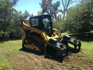 Leo's Tree & Tower Service Pic 2 - New cat skid steer