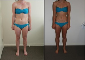 Honey Glow Beauty Pic 3 - Moroccan Spray Tan Before After Tone Original