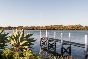 Boathouse Accommodation Pic 2 - Situated on the waters edge