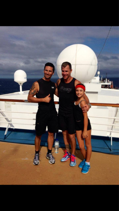 Lift 4 Life Personal Training Studio Pic 1 - Doing the Carnival cruise line first ever bootcamp with Shannon Ponton