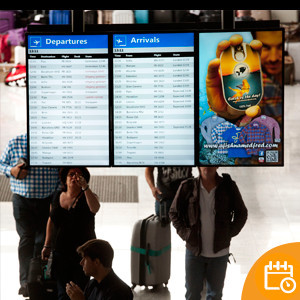 Digital Signage Software Pic 4 - Airport Digital Signage