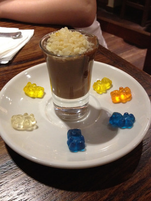 Max Brenner Chocolate Bar Pic 2 - Exploding Chocolate Shot anyone