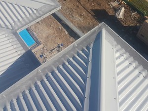 Total Guard Australia Gutter Protection Pic 5 - Total Guard Gutter Guard on Metal Roof