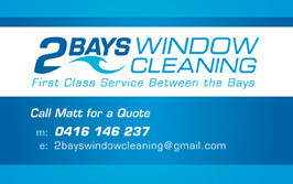 2 Bays Window Cleaning Pic 1 - Window Cleaning