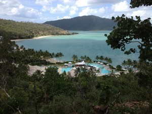 One and Only Hayman Island Pic 2 - Resort view from up high