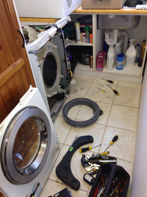 Newcastle Appliance Repairs Pic 3 - Samsung front loader Supplied fitted a new door seal