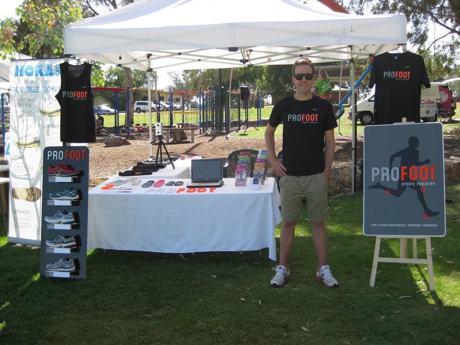 Profoot Sports Podiatry Pic 1 - PROFOOT Marquee Wagga Triathlon 2012