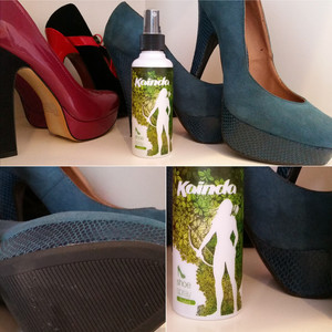 Kainda Australia Pic 3 - Shoe Spray The ulimate sanitiser and freshener for all shoe fabrics