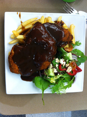 Kitchen Express Pic 2 - Chicken schnitzel omg delicious