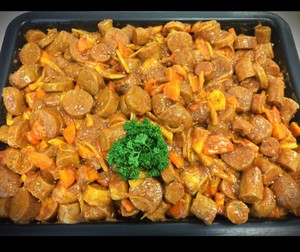 Buckley Road Butchery Pic 2 - Our delicious curried Sausages