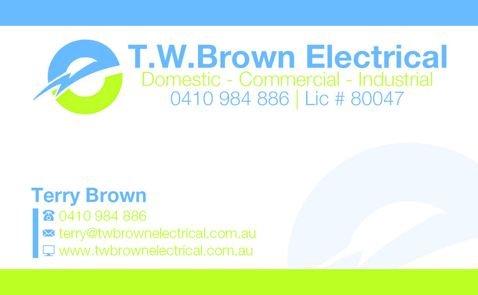 TW Brown Electrical Pic 1