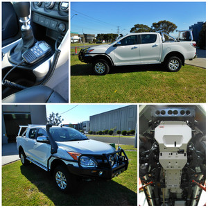 Outback Accessories Pic 2 - Mazda BT50 ARB Bullbar ARB Under protection Uniden Radio Sidebars Steps