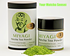 Miyagi Matcha Tea Powder Pic 3 - Miyagi Matcha Tea Powder