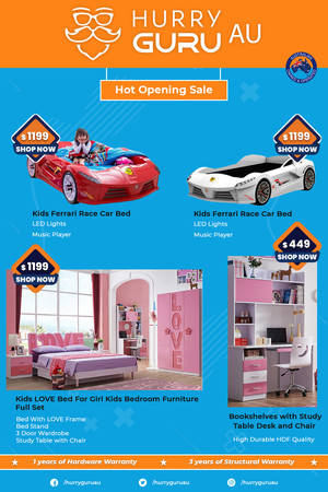 Hurry Guru AU Pic 4 - Kids Bedroom Furniture