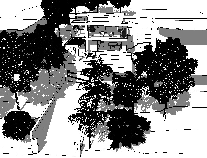 David Scott Design and Drafting Pic 1 - Concept Design for new Coolum coastal home