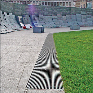 Asbra Latham Wall Protection Pic 5 - Latham Grates installed in the Australian War Memorial in the UK Lathams were able to meet the quality supply requirements when no other Australian manufacturer could