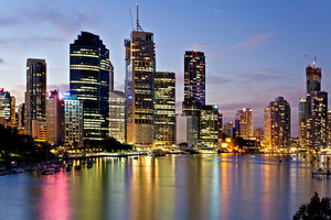 Armstrong Kutz Lawyers Pic 2 - Brisbane City at night The river looks so beautiful