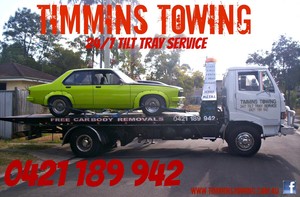 Timmins towing 24/7 tilt tray service Pic 2