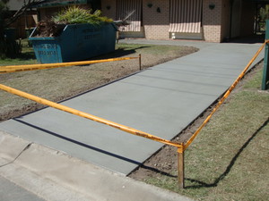 ASBESTOS REMOVAL'S QLD Pic 5 - Recent driveway completed