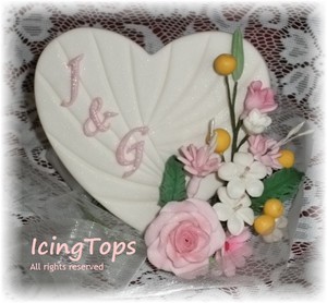 IcingTops Pic 3 - 3D Customised Plaque cake topper