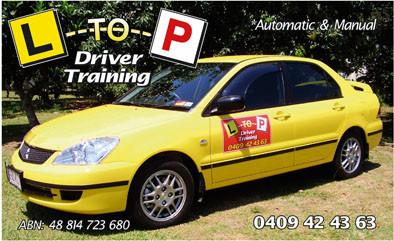 L T0 P Driver Training Pic 1 - L to P driving school