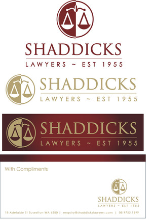 Red Cherry Design Studio Pic 2 - Shaddocks Lawyers Rebranding Design