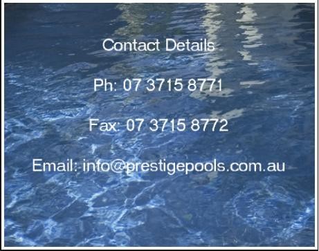 Prestige Pools Paving and Landscaping Pty Ltd: Pool & Spa Contractor Brisbane Qld Pic 1 - pools landscaping Australia